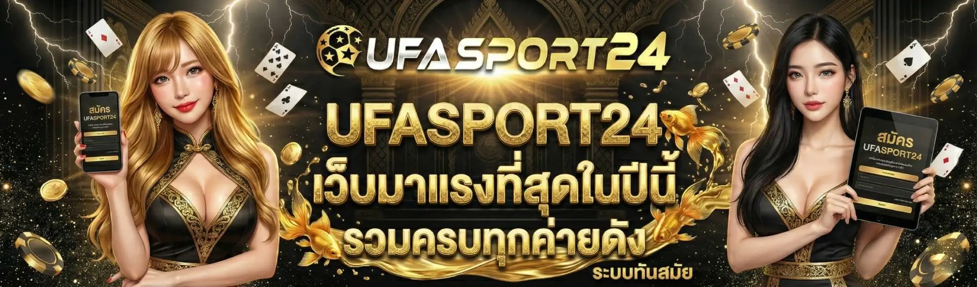 UFASPORT24 เว็บมาแรงที่สุดในปีนี้ รวมครบทุกค่ายดัง ฝากแรกของวันรับจุกๆ รองรับทุกธนาคารและทรูวอเลท แจกสูตรทุกวัน การันตีการแตก
